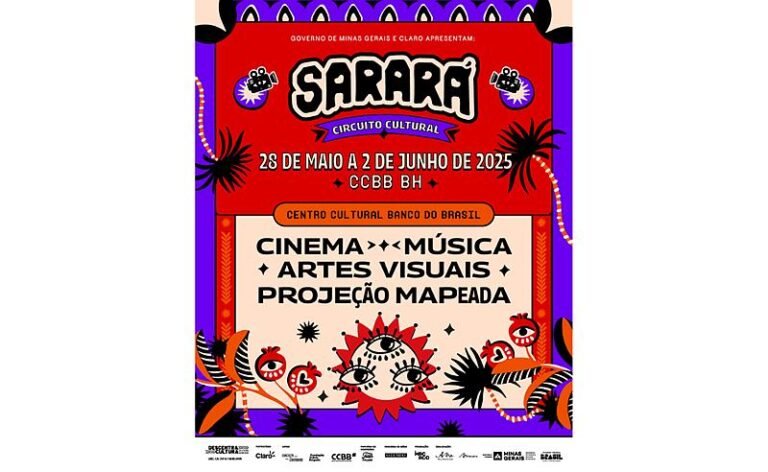 Sarará apresenta Circuito Cultural com programação gratuita no CCBB Belo Horizonte
