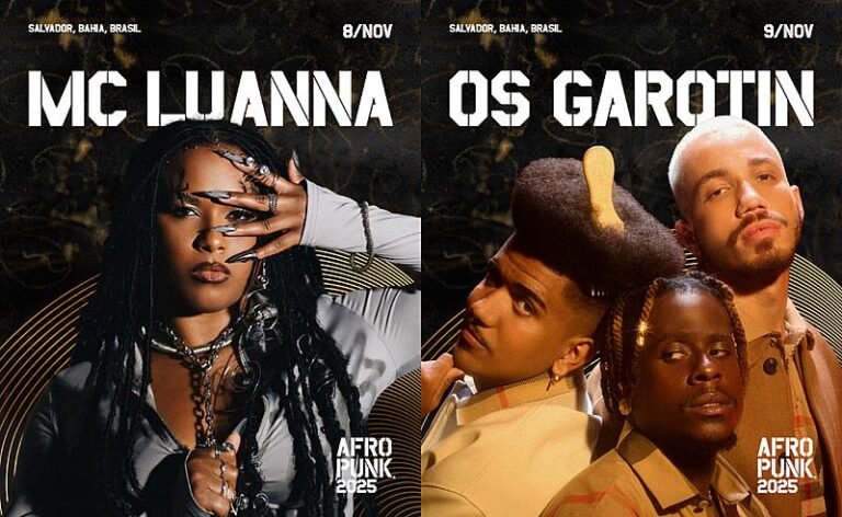 Com uma das curadorias mais afinadas do país, o AFROPUNK Brasil anuncia MC Luanna e Os Garotin para a programação de sua quinta edição