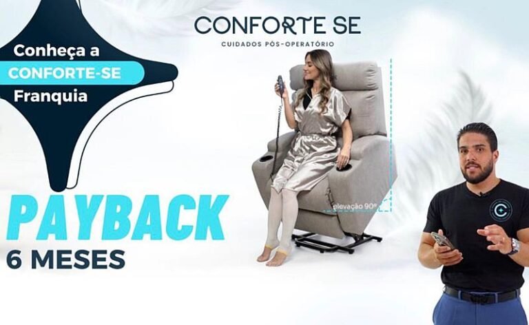 Conforte-se: A Franquia Inovadora que Revoluciona o Pós-Operatório e promete Payback em Apenas 6 Meses