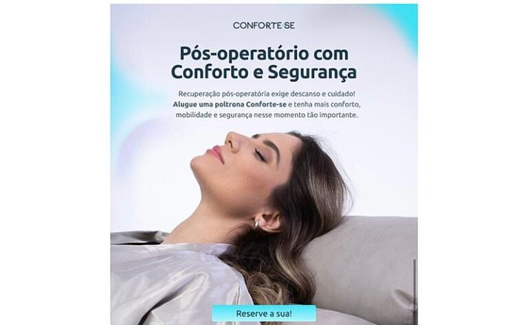 Poltrona para locação de pós-operatório em Teresina: conforto, praticidade e recuperação com qualidade