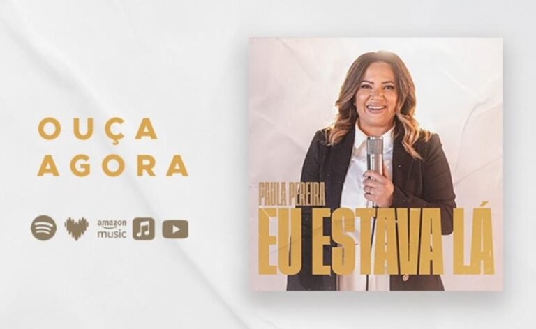 Paula Pereira lança o single “Eu Estava Lá” com produção de alto nível e mensagem de cura