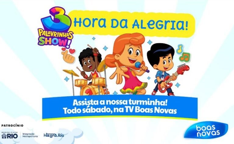 3 Palavrinhas e Rede Boas Novas fecham parceria