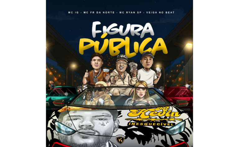 MC FR da Norte se junta a MC Ryan SP e MC IG no lançamento de “Figura Pública”
