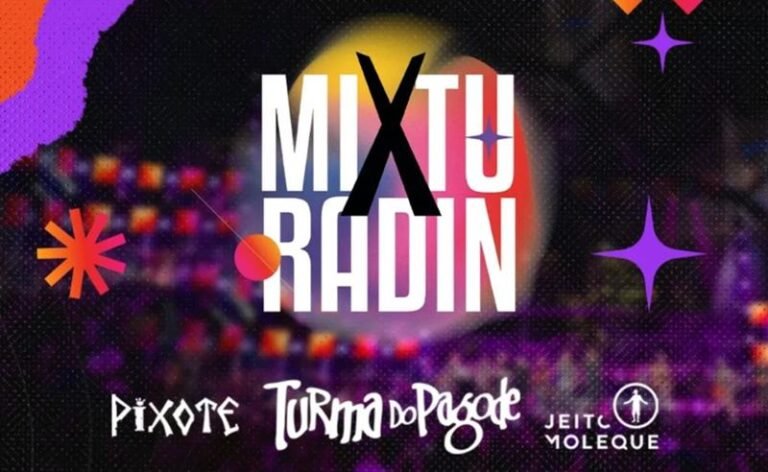 Turma do Pagode leva a festa Mixturadin para Curitiba