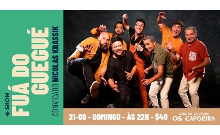 Casa de Cultura em São Paulo tem Forró, Violino e Ritmos Latino-Americanos com Baile do Fuá e Enne Duo