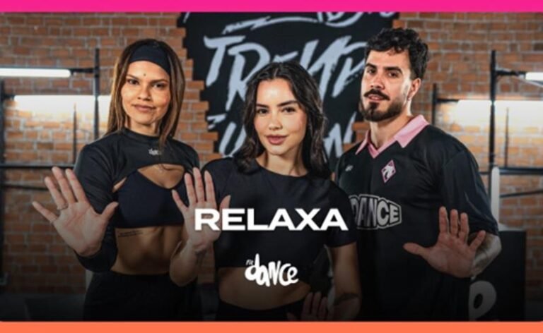Júlia Rezende e FitDance misturam leveza e intensidade na coreografia de “Relaxa”