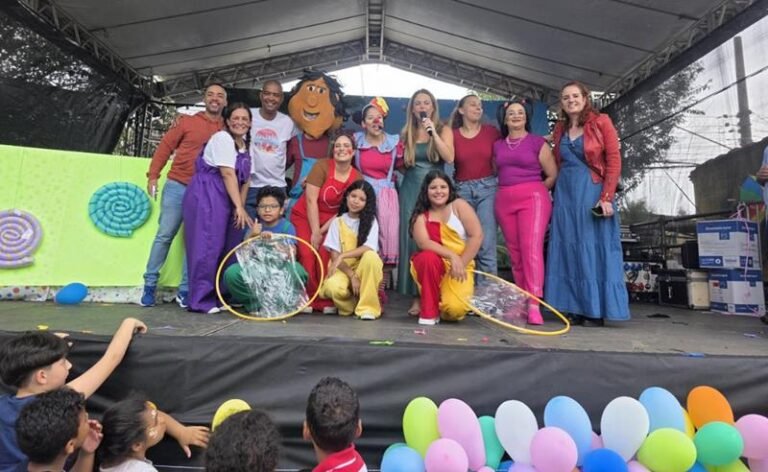 Regina Nunes participa de Festa das Crianças no Jardim 7 de Setembro, em evento apoiado pela Prefeitura de São Paulo