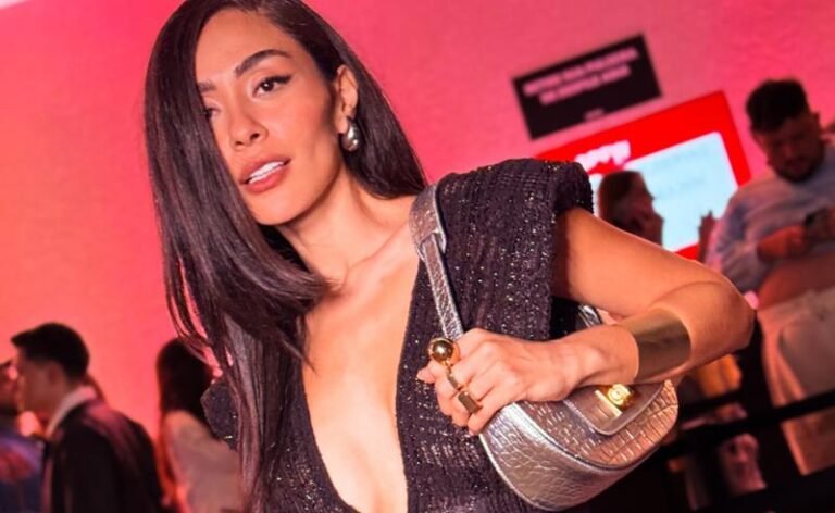 Beleza, ciência e floresta: Thaisi Dias marca presença no desfile de Leandro Castro no SPFW N60