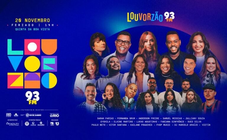 Louvorzão 93 promove grande show na Quinta da Boa Vista no feriado de 20 de novembro
