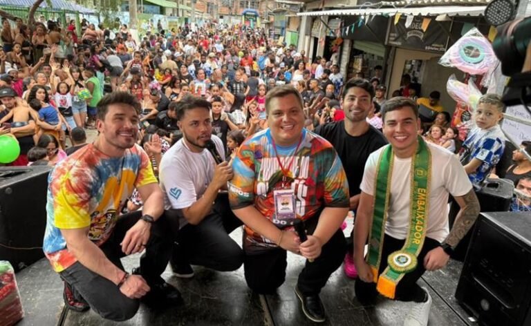 Lucas Viana, Wilker Soares, Willian Herculano e Thiago Michelasi participam da Festa do Beleza do Bem