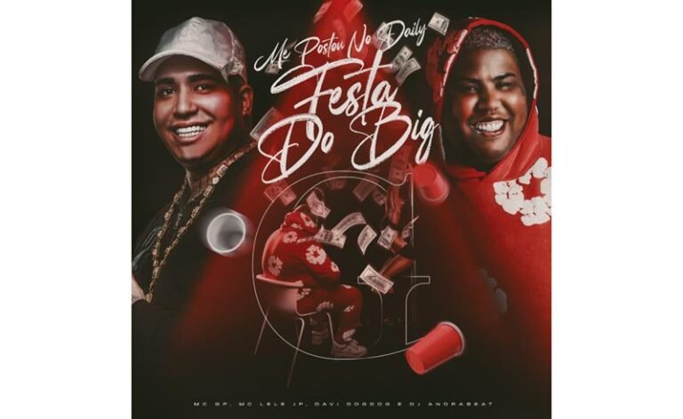“Me Postou no Daily – Festa do Big G” conquista o Top 2 do Spotify Brasil e consolida MC GP e MC LELÊ JP