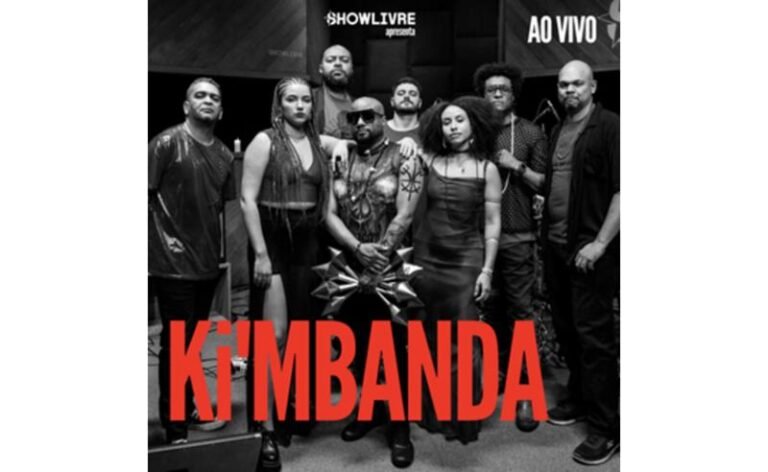 Ki’MBANDA lança álbum “Ao Vivo no Showlivre”, registro potente de afro rock e resistência