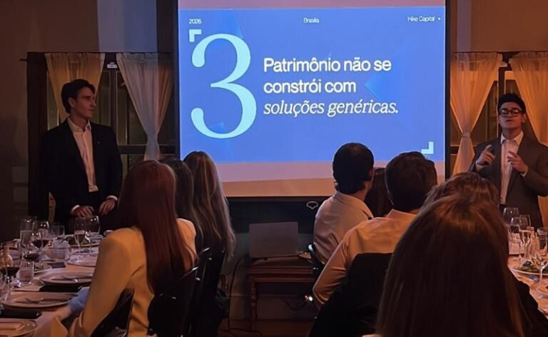 Hike Capital promove encontro com empresários em Brasília sobre investimentos e estratégia patrimonial