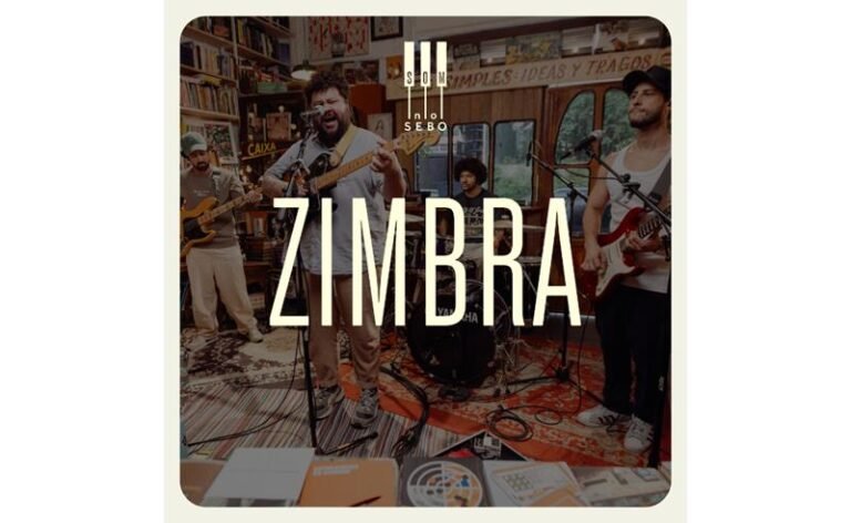 Zimbra leva energia do ao vivo para o EP “Zimbra no Som no Sebo”, que chega às plataformas pela Marã Música