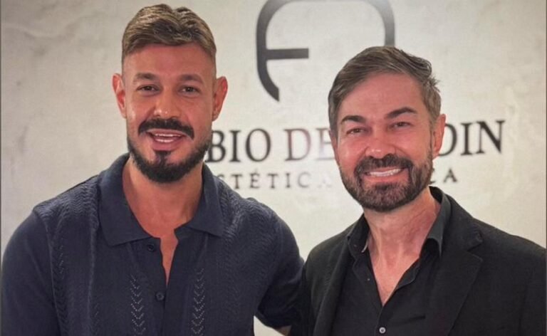 Thiago Reghini realiza sonho estético no Rio e se emociona após procedimento com especialista