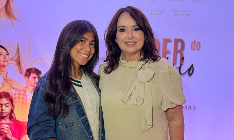 Helena Strada prestigia Myrian Rios em estreia de filme