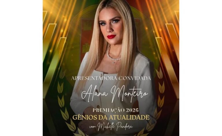 Dra. Alana Monteiro é revelada como apresentadora do Gênios da Atualidade 2026 no Casino Estoril ao lado de Michelle Pandora