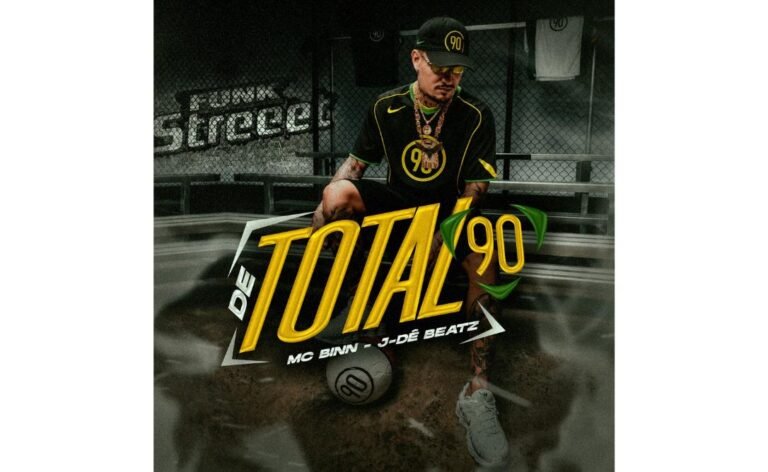 MC Binn lança “De Total 90” e transforma referências do futebol em novo single