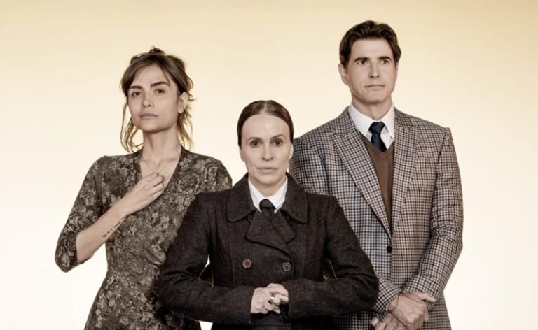 Maria Casadevall, Carolina Stofella e Reynaldo Gianecchini (Crédito fotográfico: Priscila Prade)