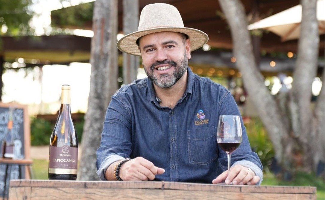 Rodrigo Sucena, sócio-proprietário da Vinícola Ercoara e sócio da Vinícola Brasília.