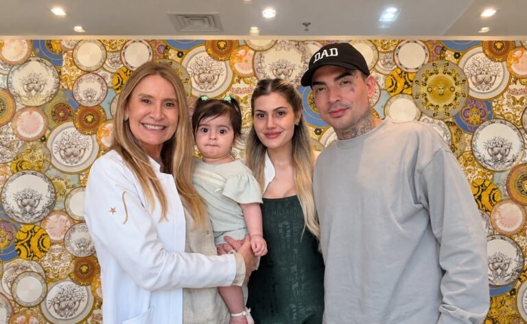MC Guimê celebra superação da APLV da filha e agradece à pediatra